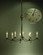 Chandelier Six Light Hanging Lantern in Dark Brass (196|983VDBLT8)