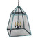 Foyer Four Light Hanging Lantern in Verdi Gris (196|9732VGLT4SMG)