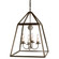 Foyer Four Light Hanging Lantern in Dark Antique Brass (196|9732DABLT904CLR)
