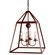 Foyer Four Light Hanging Lantern in Antique Copper (196|9732ACLT904CSG)