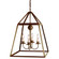 Foyer Four Light Hanging Lantern in Antique Brass (196|9732ABLT904SMG)