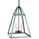 Foyer Two Light Hanging Lantern in Verdi Gris (196|9722VGLT2CSG)