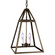 Foyer Two Light Hanging Lantern in Dark Antique Brass (196|9722DABLT2CSG)