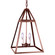 Foyer Two Light Hanging Lantern in Antique Copper (196|9722ACLT2SMG)