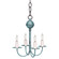 Chandelier Four Light Hanging Lantern in Verdi Gris (196|904VGLT4)