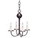 Chandelier Four Light Hanging Lantern in Dark Brass (196|904DBLT4)