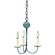 Chandelier Three Light Hanging Lantern in Verdi Gris (196|903VGLT3)