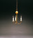 Chandelier Three Light Hanging Lantern in Antique Brass (196|903ABLT3)