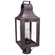 Livery One Light Post Mount in Dark Brass (196|9033DBCIMSMG)