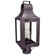 Livery One Light Post Mount in Dark Brass (196|9033DBCIMCSG)