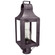 Livery One Light Post Mount in Dark Brass (196|9033DBCIMCLR)