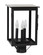 Ashford Three Light Post Mount in Dark Brass (196|8983DBLT3CLR)