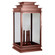 Empire Three Light Pier Mount in Antique Copper (196|8953PACLT3CSG)