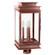 Empire Three Light Post Mount in Antique Copper (196|8933ACLT3SMG)