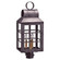 Lynn Three Light Post Mount in Dark Brass (196|8143DBLT3CSG)