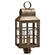 Lynn Three Light Post Mount in Dark Antique Brass (196|8143DABLT3CSG)