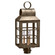 Lynn Three Light Post Mount in Dark Antique Brass (196|8143DABLT3CLR)