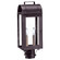 Livery Two Light Post Mount in Dark Brass (196|8033DBLT2SMG)