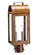 Livery Two Light Post Mount in Antique Brass (196|8033ABLT2CLR)