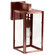 Midtown One Light Wall Mount in Antique Copper (196|7517ACMEDCSG)
