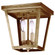 Flush Two Light Flush Mount in Antique Brass (196|7324ABLT2CLR)