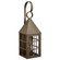 York One Light Wall Mount in Dark Antique Brass (196|7151DABCIMCSG)