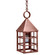 York One Light Hanging Lantern in Antique Copper (196|7132ACMEDSMG)