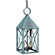 York Two Light Hanging Lantern in Verdi Gris (196|7042VGLT2CSG)