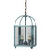 Foyer Two Light Hanging Lantern in Verdi Gris (196|6812VGLT2CLR)