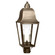 Imperial Two Light Post Mount in Dark Antique Brass (196|6413DABLT2CLR)