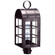 Adams One Light Post Mount in Dark Brass (196|6153DBCIMSMG)