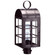 Adams One Light Post Mount in Dark Brass (196|6153DBCIMCLR)