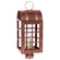 Adams Three Light Post Mount in Antique Copper (196|6153ACLT3CSG)