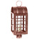 Adams Three Light Post Mount in Antique Copper (196|6153ACLT3CLR)