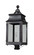 Concord Three Light Post Mount in Dark Brass (196|5653DBLT3CSG)