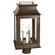 Concord Three Light Post Mount in Dark Antique Brass (196|5643DABLT3CLR)