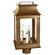 Concord Three Light Post Mount in Antique Brass (196|5643ABLT3CSG)