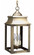 Concord Three Light Hanging Lantern in Antique Brass (196|5632ABLT3CLR)