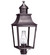 Sharon One Light Post Mount in Dark Brass (196|5553DBCIMSMG)