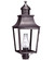 Sharon One Light Post Mount in Dark Brass (196|5553DBCIMCSG)