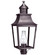 Sharon One Light Post Mount in Dark Brass (196|5553DBCIMCLR)