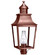Sharon One Light Post Mount in Antique Copper (196|5553ACCIMSMG)