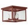 Flush Three Light Flush Mount in Antique Copper (196|4904ACLT3SMG)
