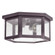 Flush Two Light Flush Mount in Dark Brass (196|4604DBMED2FST)
