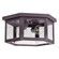 Flush Two Light Flush Mount in Dark Brass (196|4604DBMED2CLR)