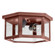 Flush Two Light Flush Mount in Antique Copper (196|4604ACMED2CLR)