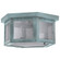 Flush One Light Flush Mount in Verdi Gris (196|4504VGMEDSMG)