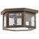 Flush One Light Flush Mount in Dark Antique Brass (196|4504DABMEDCSG)