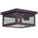 Flush One Light Flush Mount in Dark Brass (196|4314DBMEDCSG)