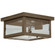 Flush One Light Flush Mount in Dark Antique Brass (196|4314DABMEDCLR)